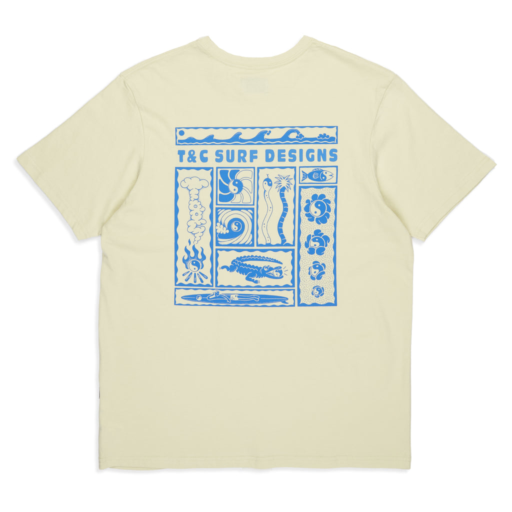 T&C Surf Designs Kenny Camp S/S T-Shirt - Used Sage