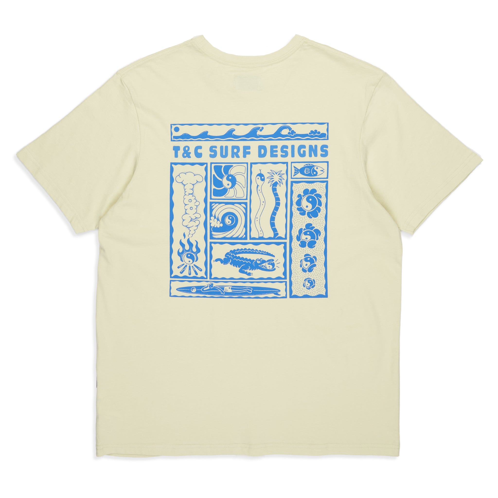 T&C Surf Designs Kenny Camp S/S T-Shirt - Used Sage