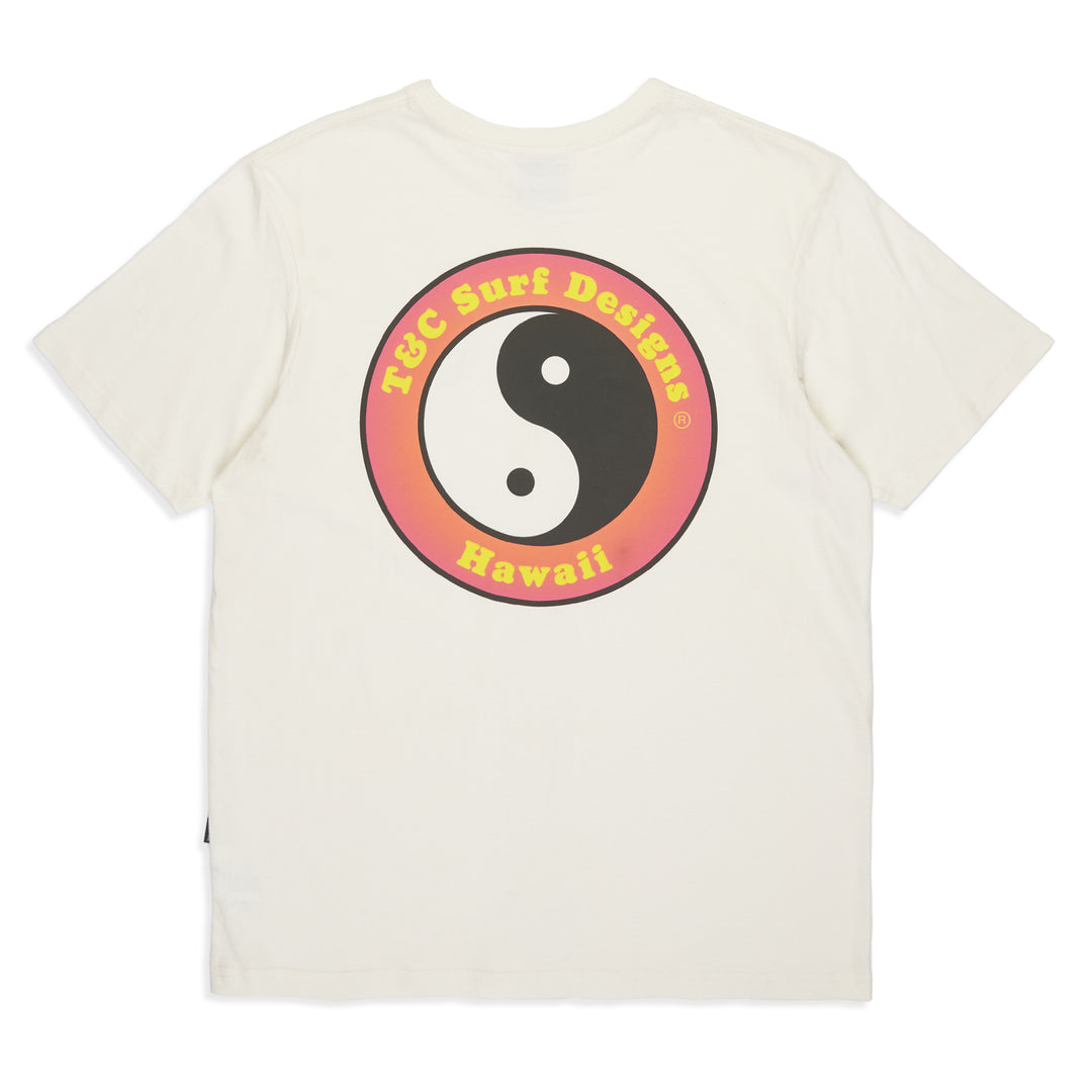 T&amp;C Surf Designs YY Logo S/S Tee - Off White