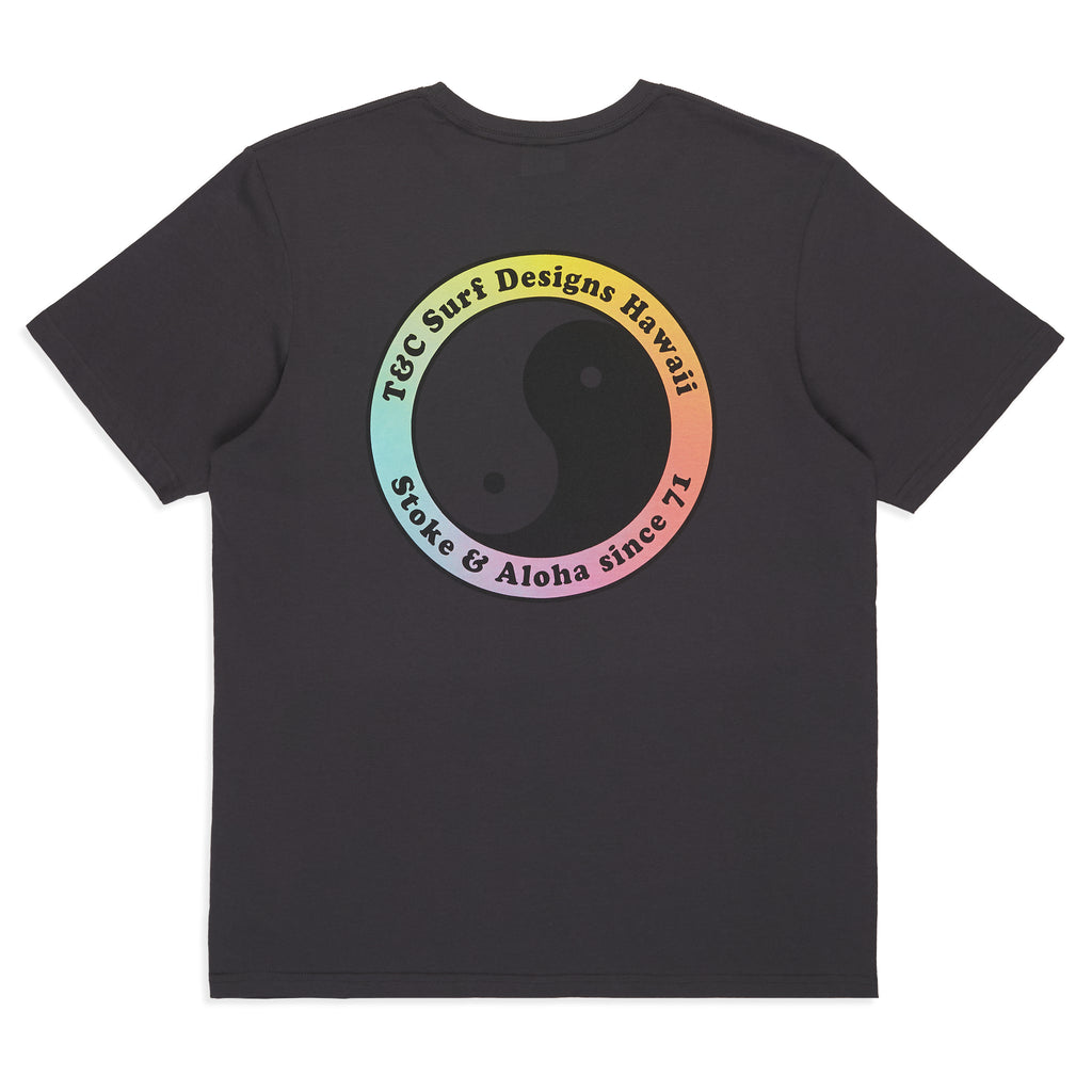 T&C Surf Designs YY 71 Logo S/S T-Shirt - Washed Black