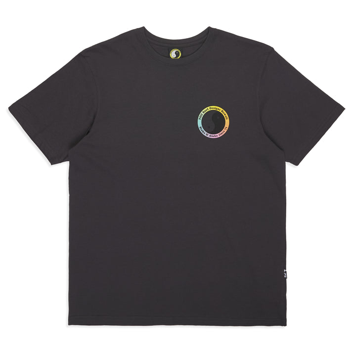 T&C Surf Designs YY 71 Logo S/S Tee - Washed Black