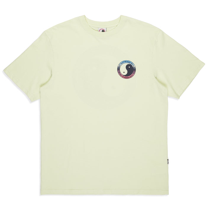 T&C Surf Designs YY 71 Logo S/S Tee - Lime Cream