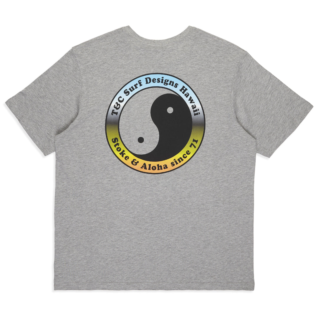 T&C Surf Designs YY 71 Logo S/S Tee -Heather Grey