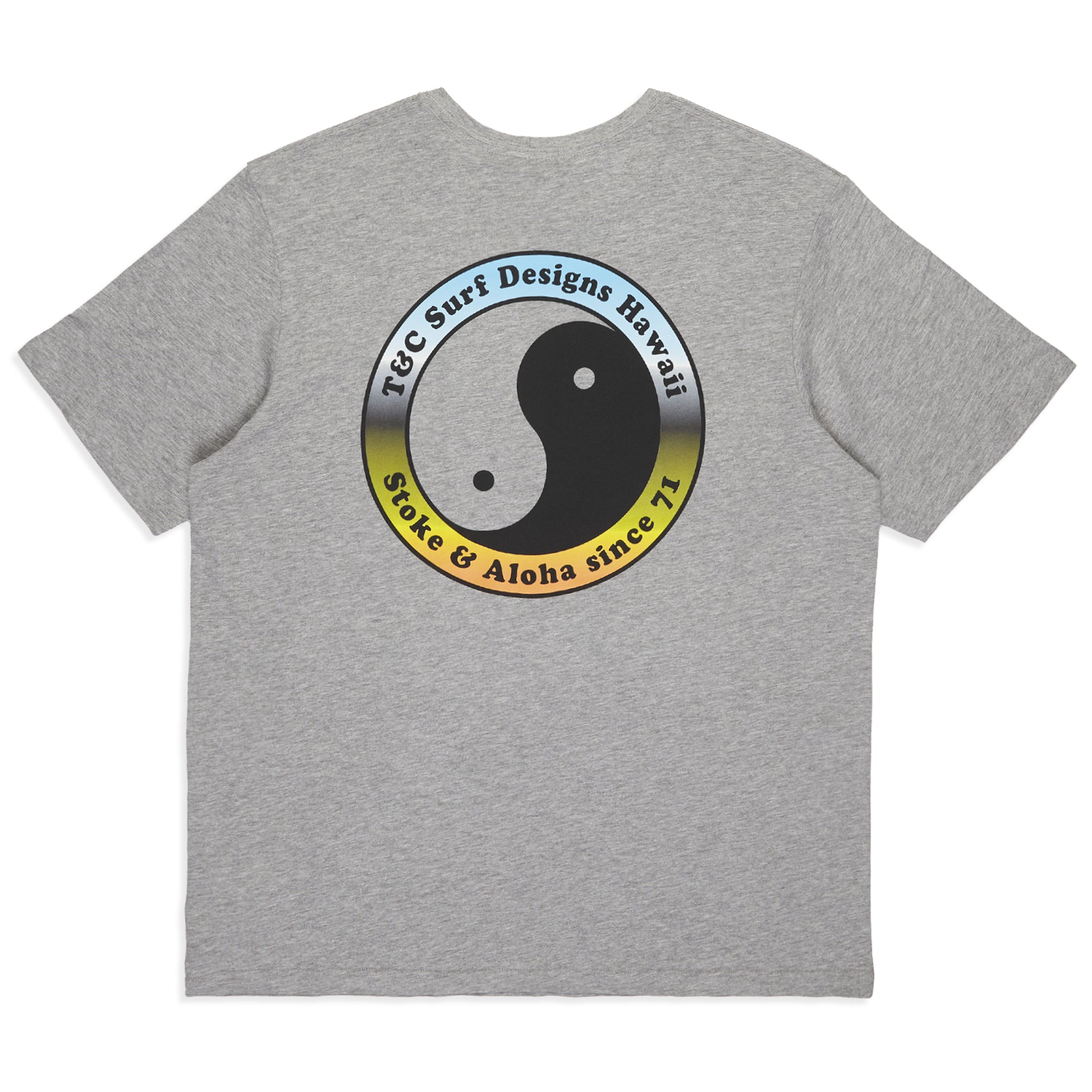 T&C Surf Designs YY 71 Logo S/S T-Shirt - Heather Gray