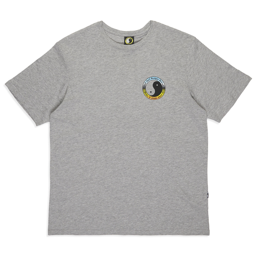 T&C Surf Designs YY 71 Logo S/S T-Shirt - Heather Grey
