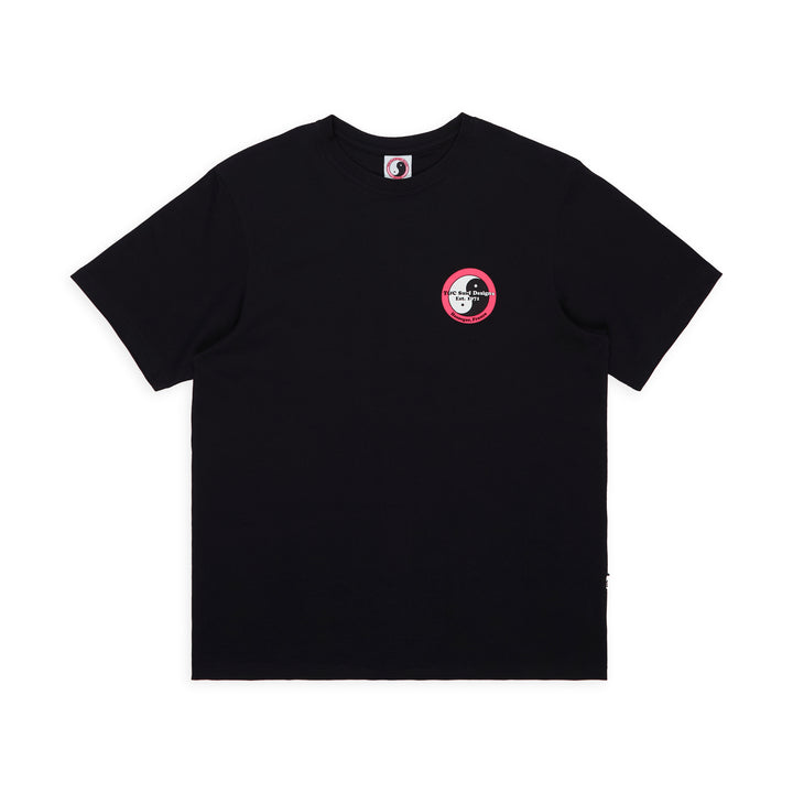 T&amp;C Surf Designs Pearl Destination Hossegor S/S Tee - Black Pink