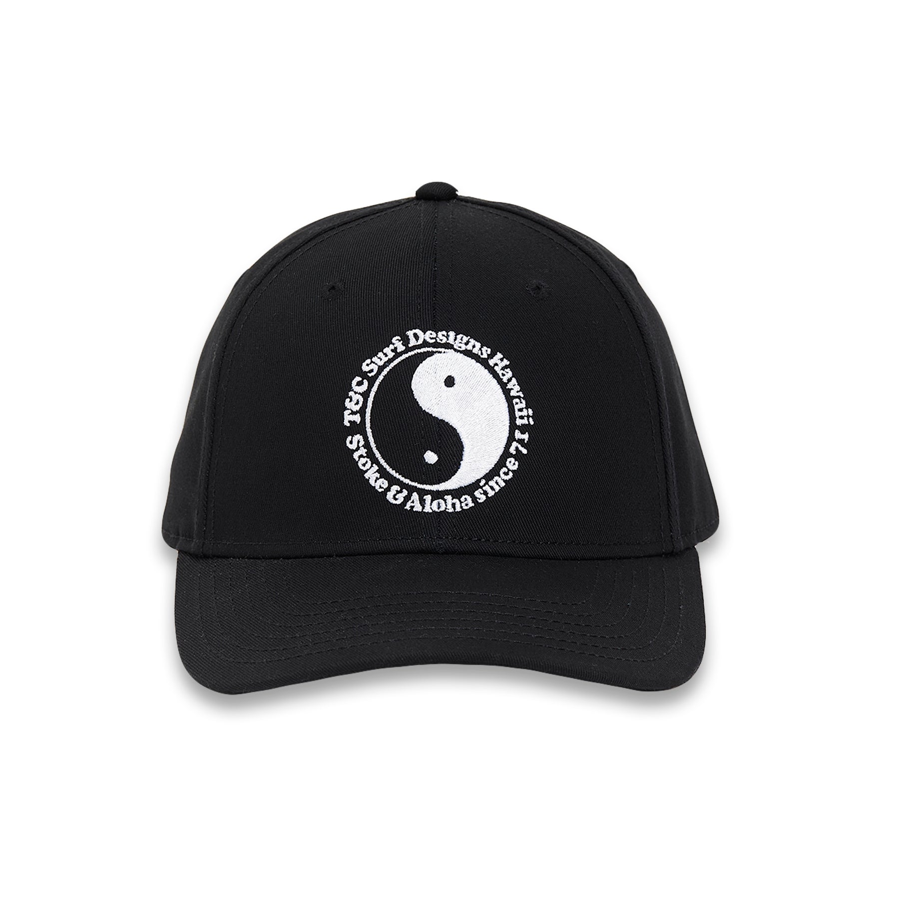 T&C Surf Designs OG SNAP BACK CAP - Washed Black