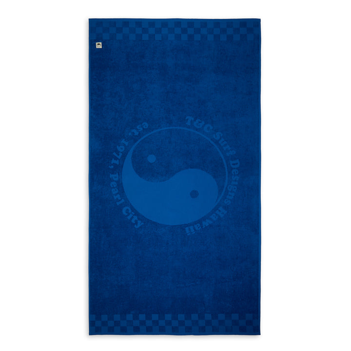 T&amp;C Surf Designs OG Jaccard Towel- Electric Blue