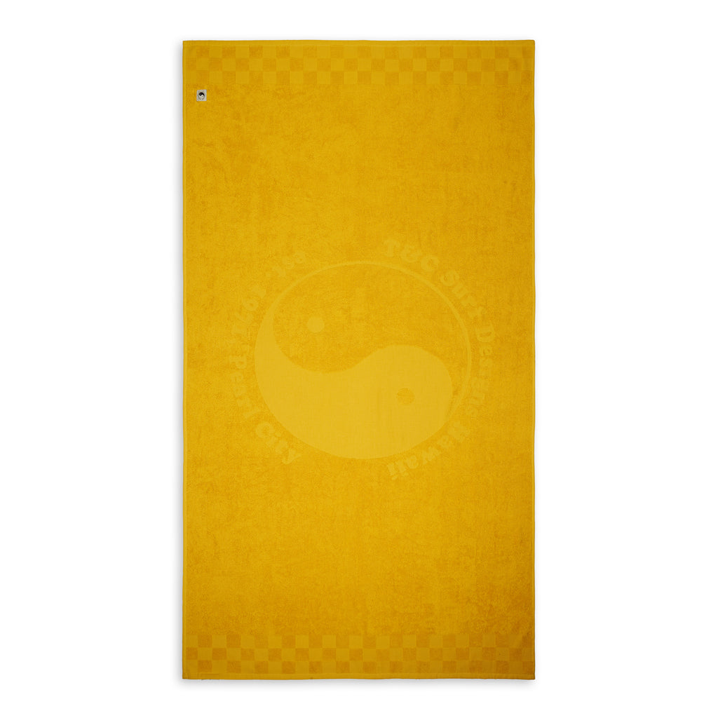 T&amp;C Surf Designs OG Jaccard Towel- Mustard
