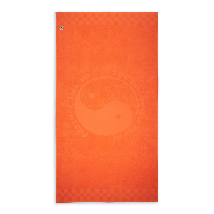 T&C Surf Designs OG Jaccard Towel- Tangerine