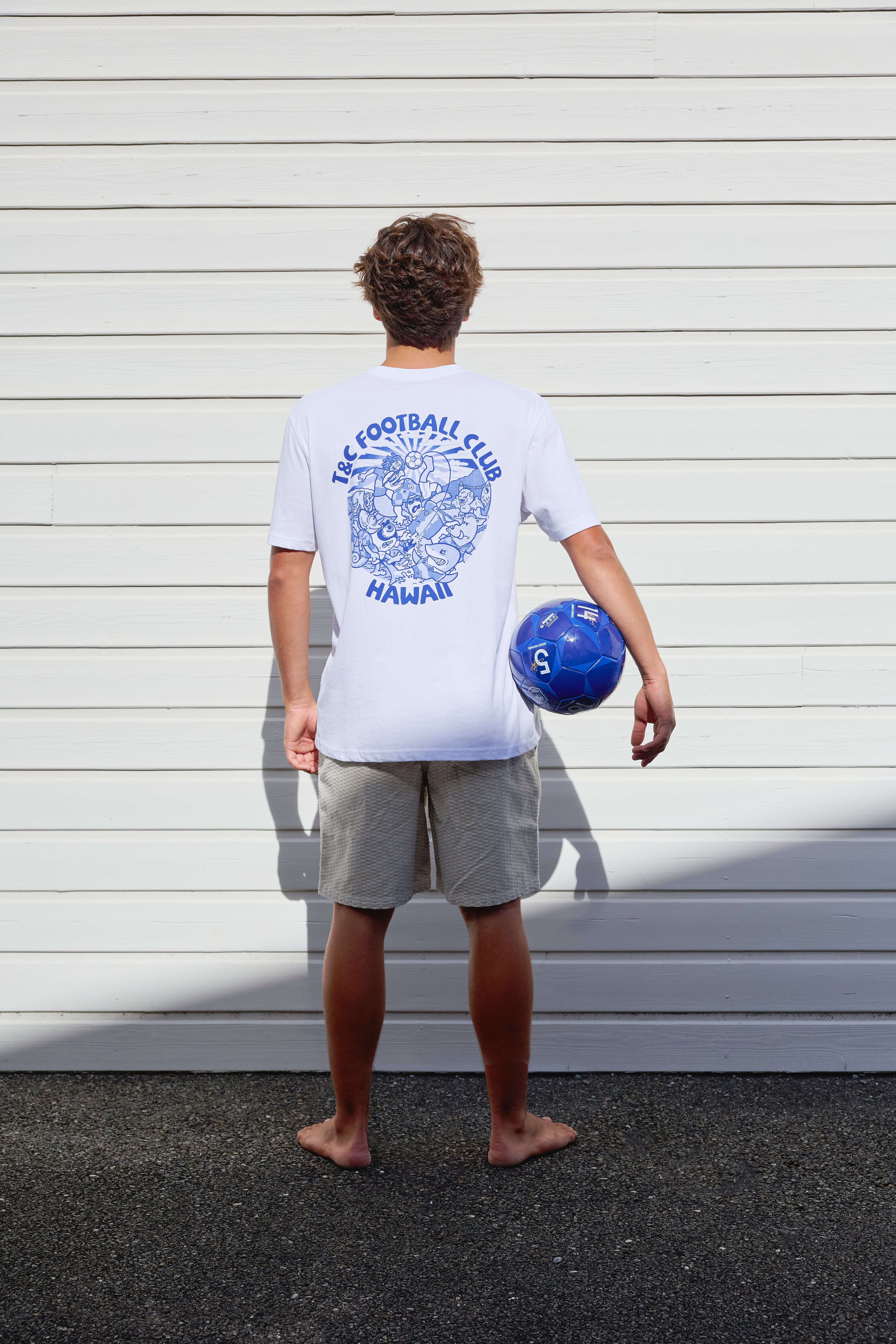 T&C Hawaii Football club - World Cup T-shirt manches courtes - White
