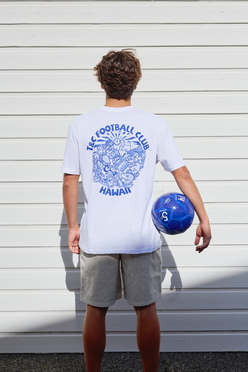 T&C Hawaii Football club - World Cup T-shirt manches courtes - White