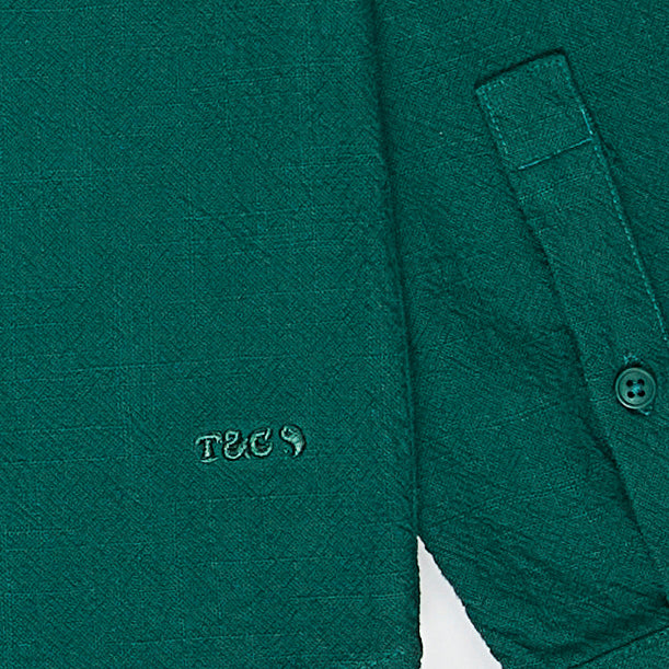 T&amp;C Surf Designs Town Over Shirt - Green Sea