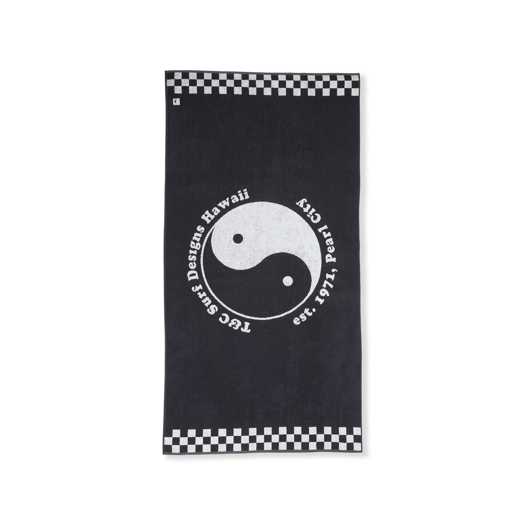 T&C Surf Designs OG Jaccard Towel - Black