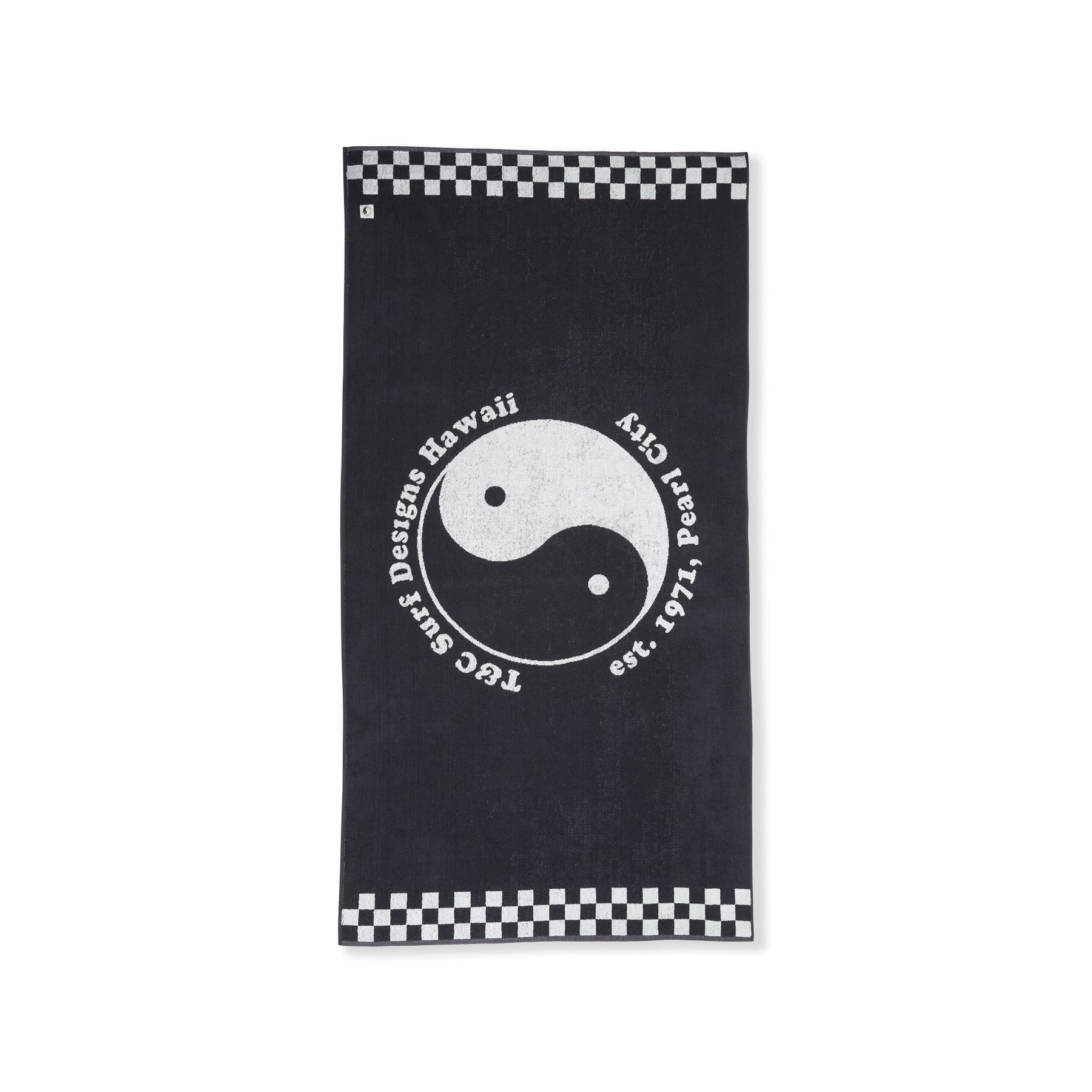T&C Surf Designs OG Jaccard Towel - Black