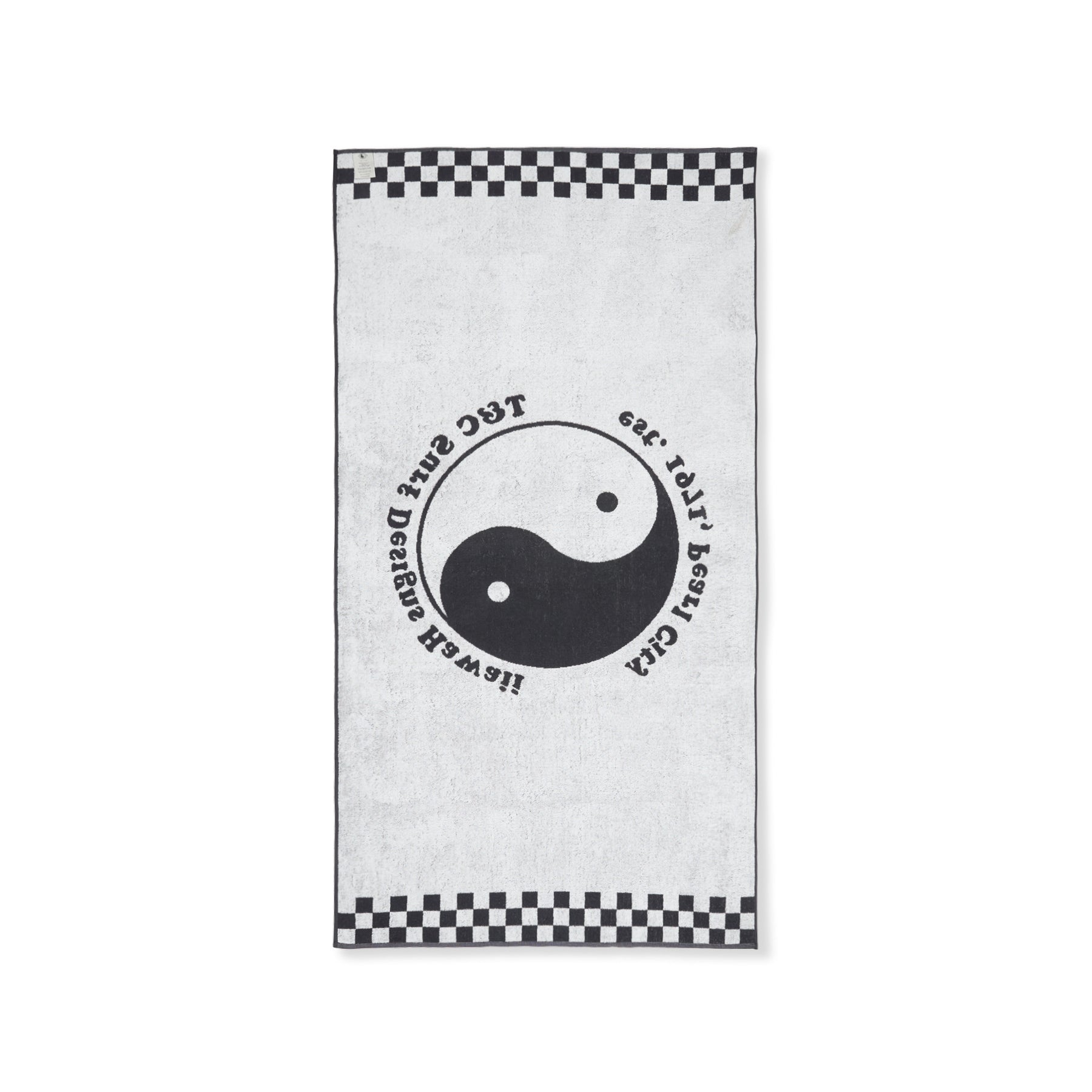 T&C Surf Designs OG Jaccard Towel - Black