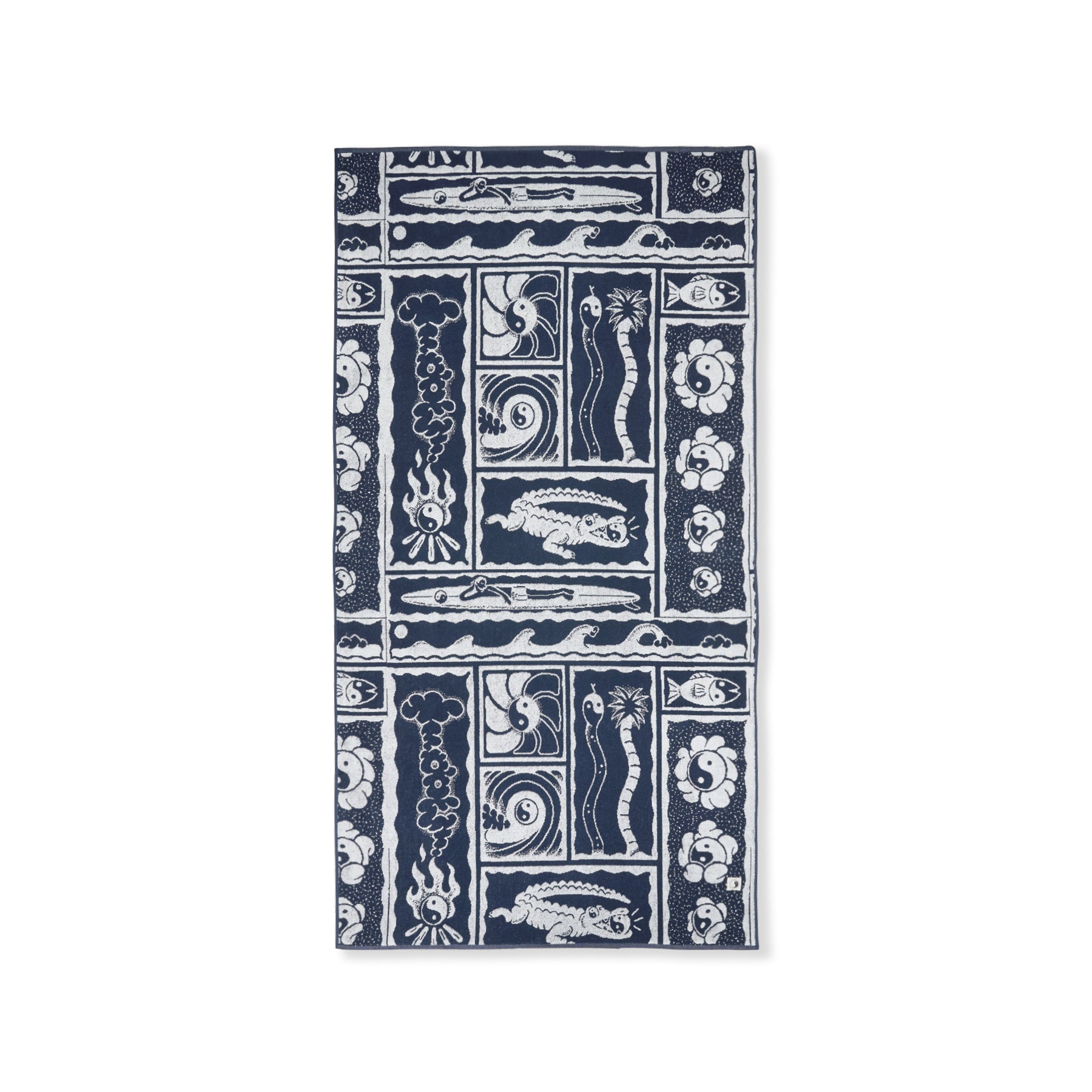 T&C Surf Designs Kenny Camp Towel - Navy