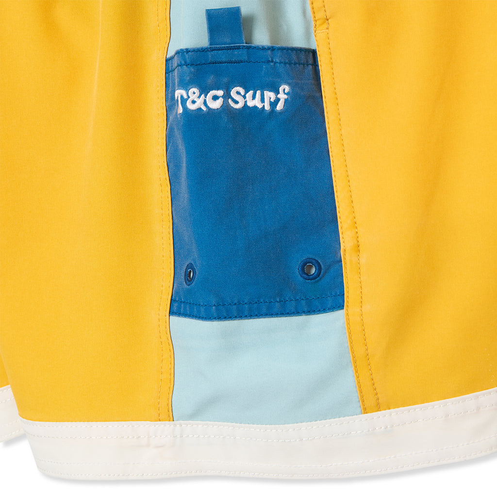 T&C Surf Designs Beach Park 18"  Beach Short-Sunflower