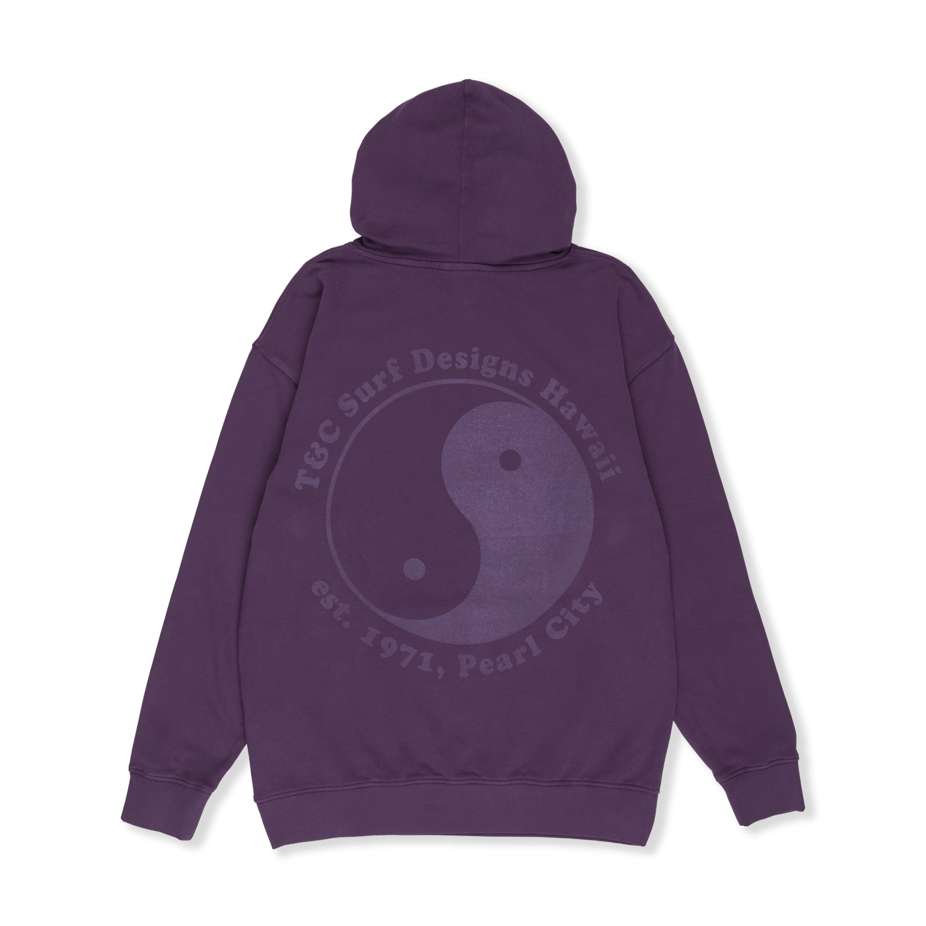 T&amp;C Surf Designs OG Mist Hoodie Sweat-Dark Purple