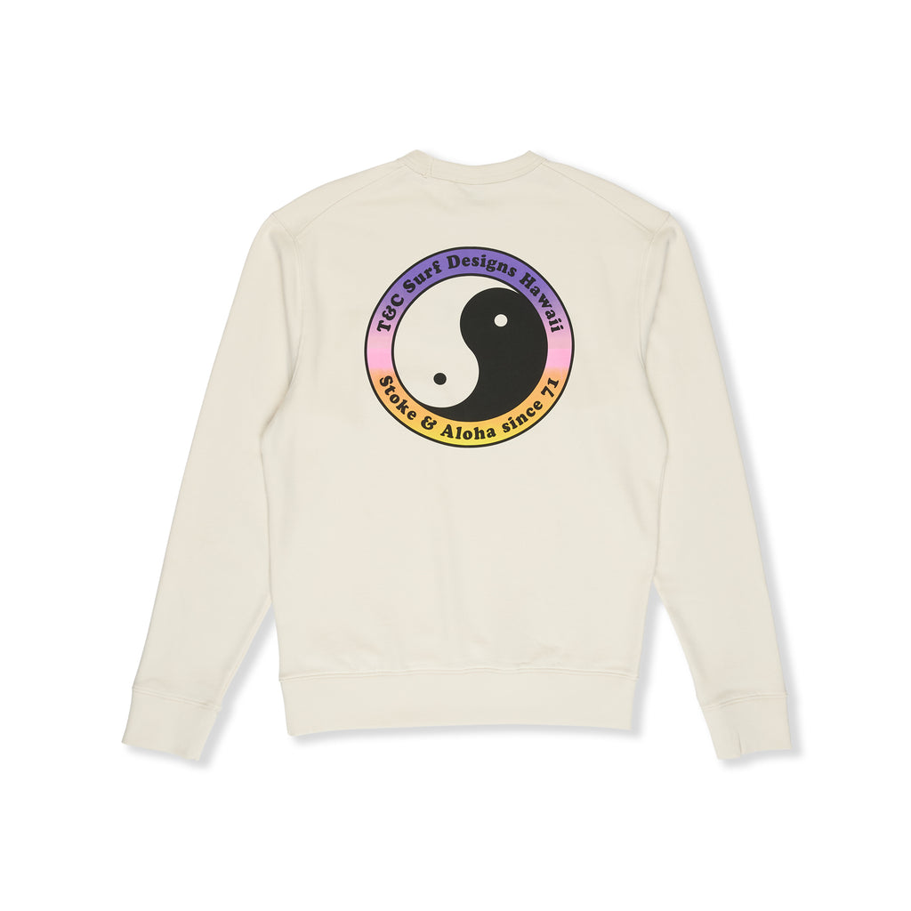 T&C Surf Designs YY 71 Pocket Crew Sweat-Vintage White