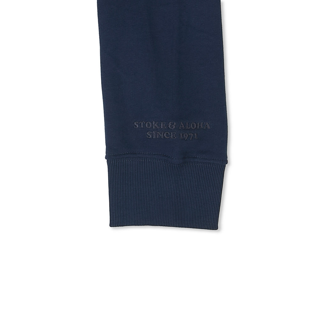 T&amp;C Surf Designs Aloha State Crew Sweat-Dark Navy