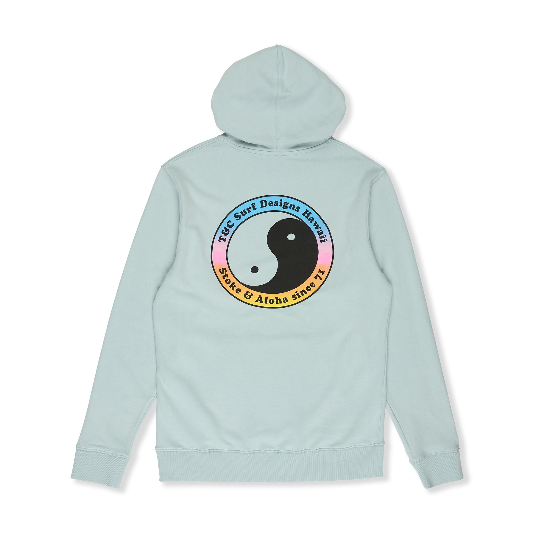 T&C Surf Designs YY 71 Logo Hoodie Sweat-Used Blue