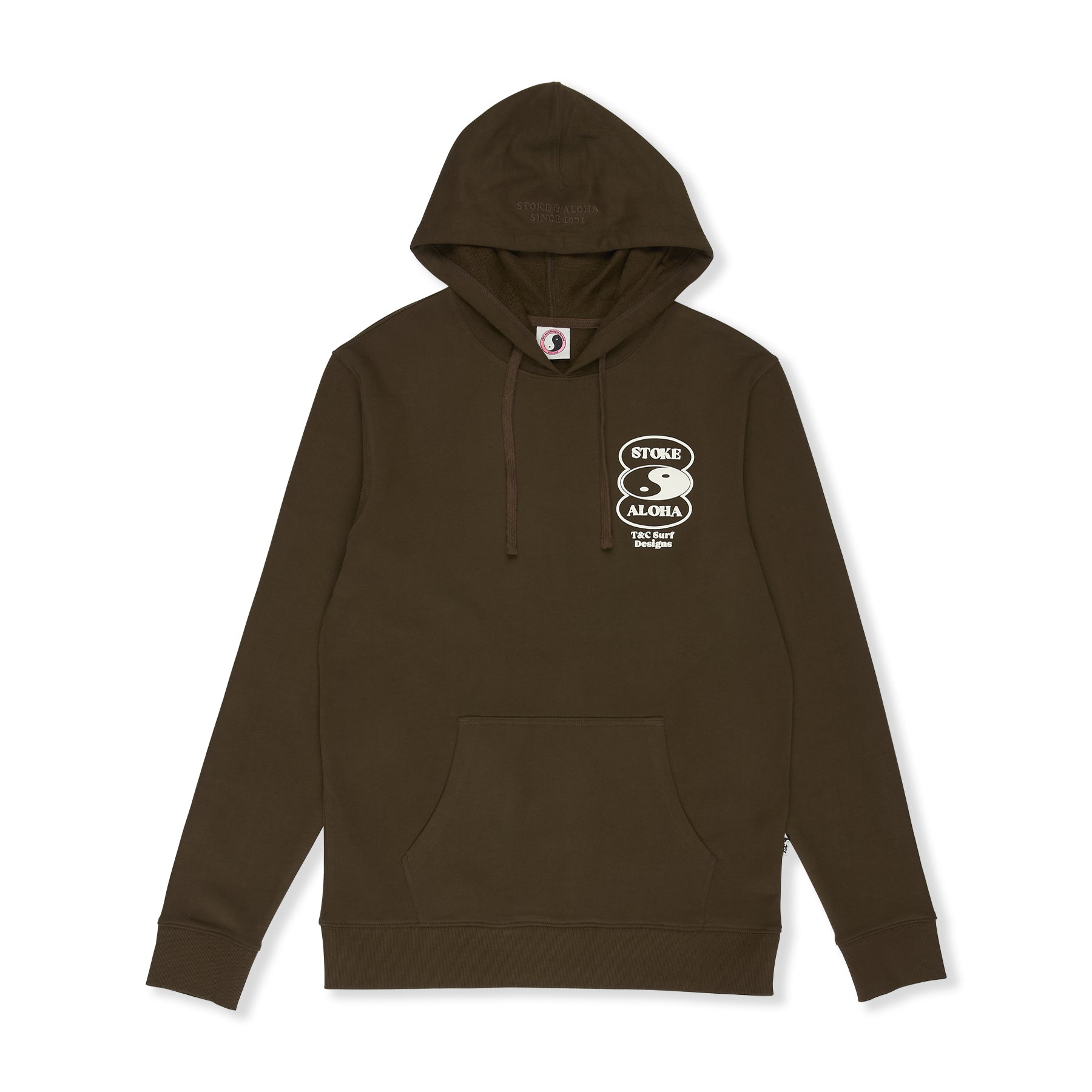Oval Sweat à capuche -Brown