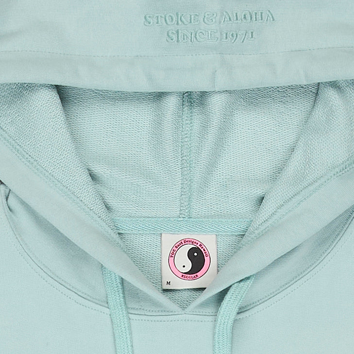 T&amp;C Surf Designs Oval Hoodie Sweat-Used Blue