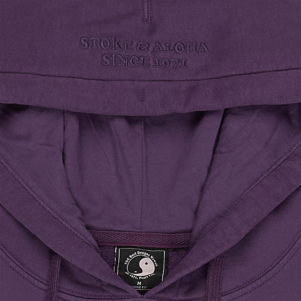 Sweatshirt com capuz T&C Surf Designs OG Mist - Roxo Escuro