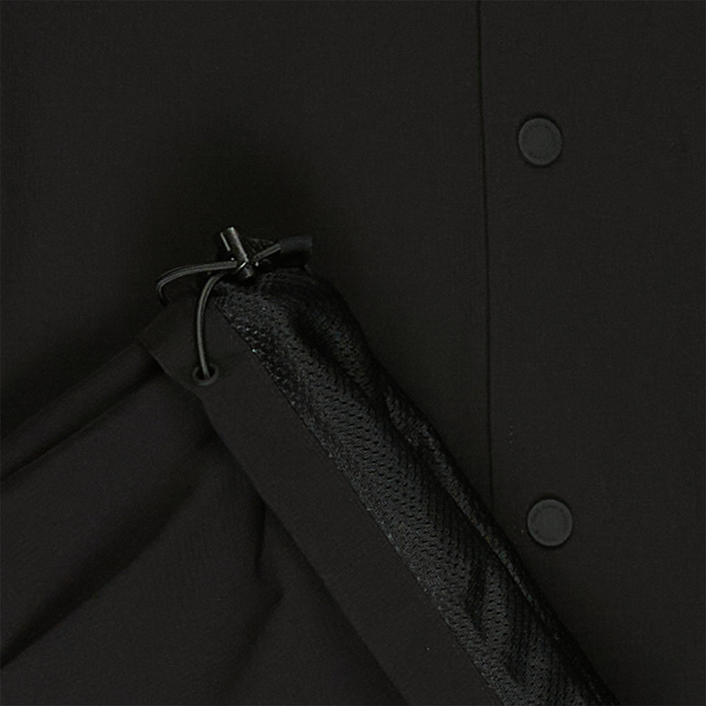 T&amp;C Surf Designs Nylon Hooded Coach Jacket - Black