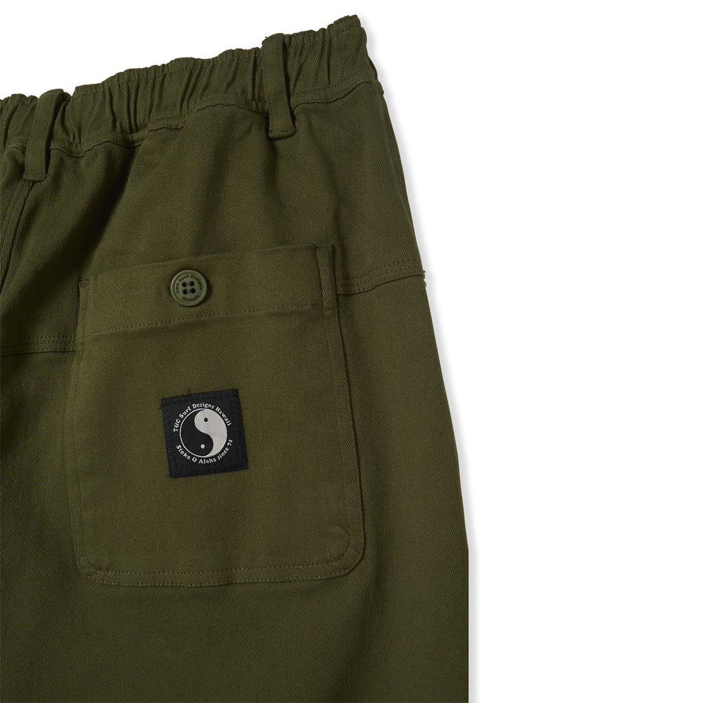 T&C Surf Designs Beach Pant-Military Green
