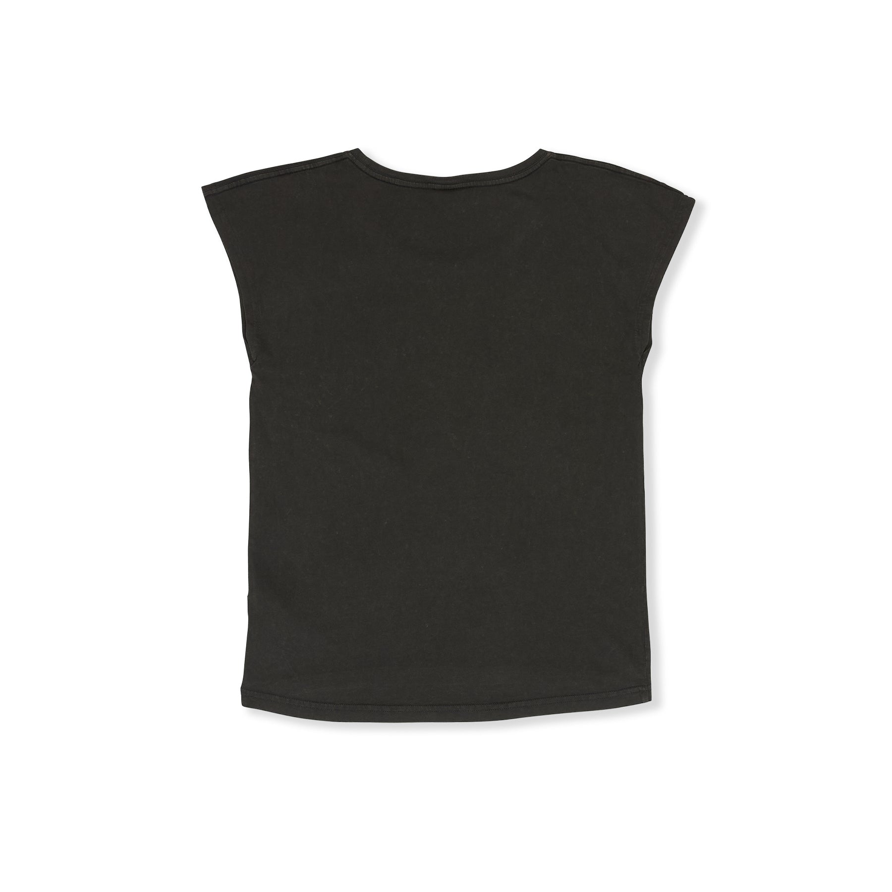 T&C Surf Designs Planet Muscle Tee-Wash Black