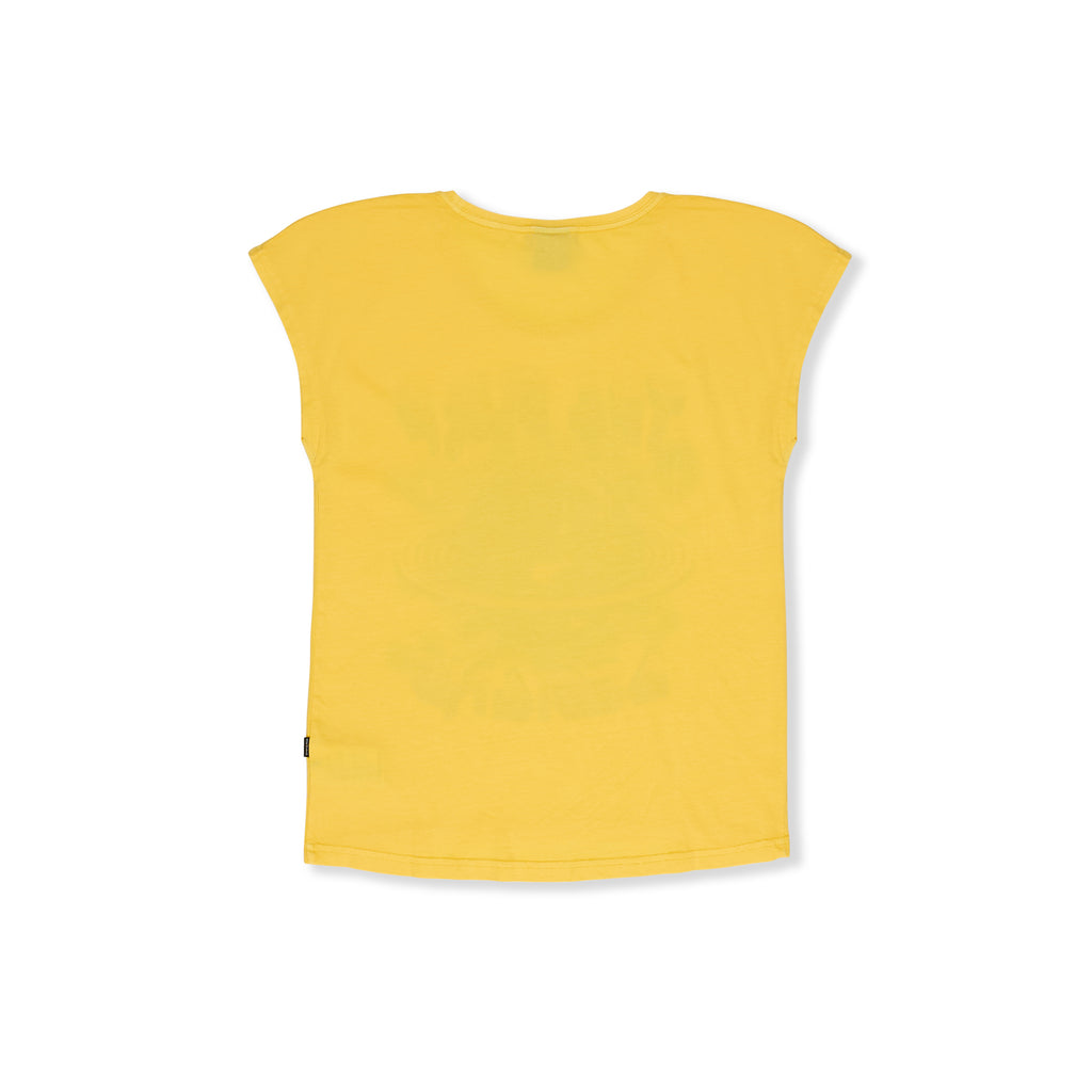 T&C Surf Designs Planet Muscle Tee-Washed Yellow