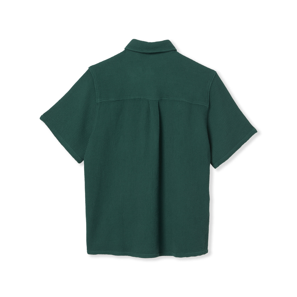 T&C Surf Designs Waffle S/S Shirt - Green Sea
