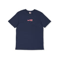 Twisted Print  T-shirt manches courtes -Dark Navy
