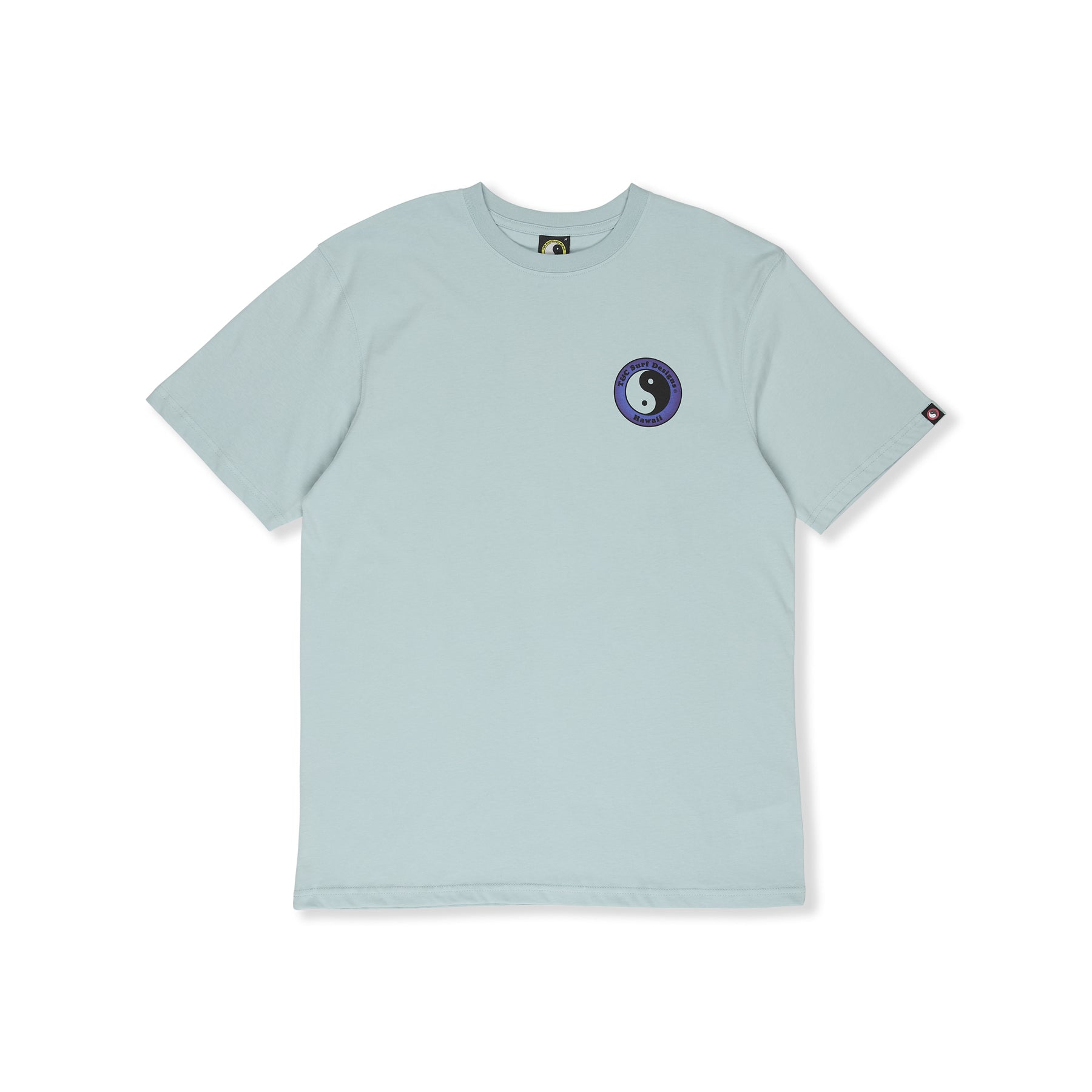 T&C Surf Designs Flame S/S Tee-Used Blue