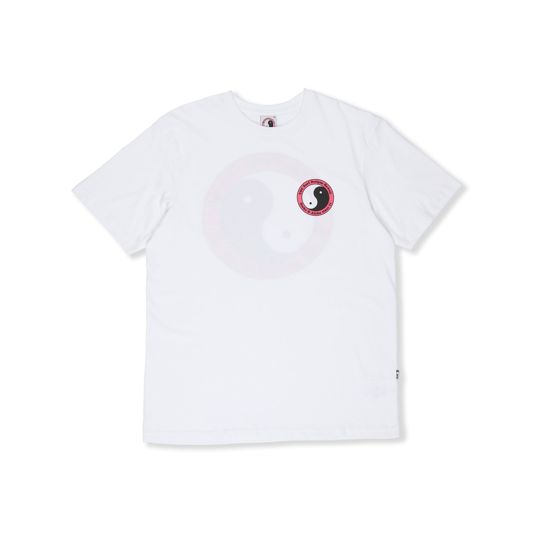 T&C Surf Designs YY 71 Logo  S/S Tee-White