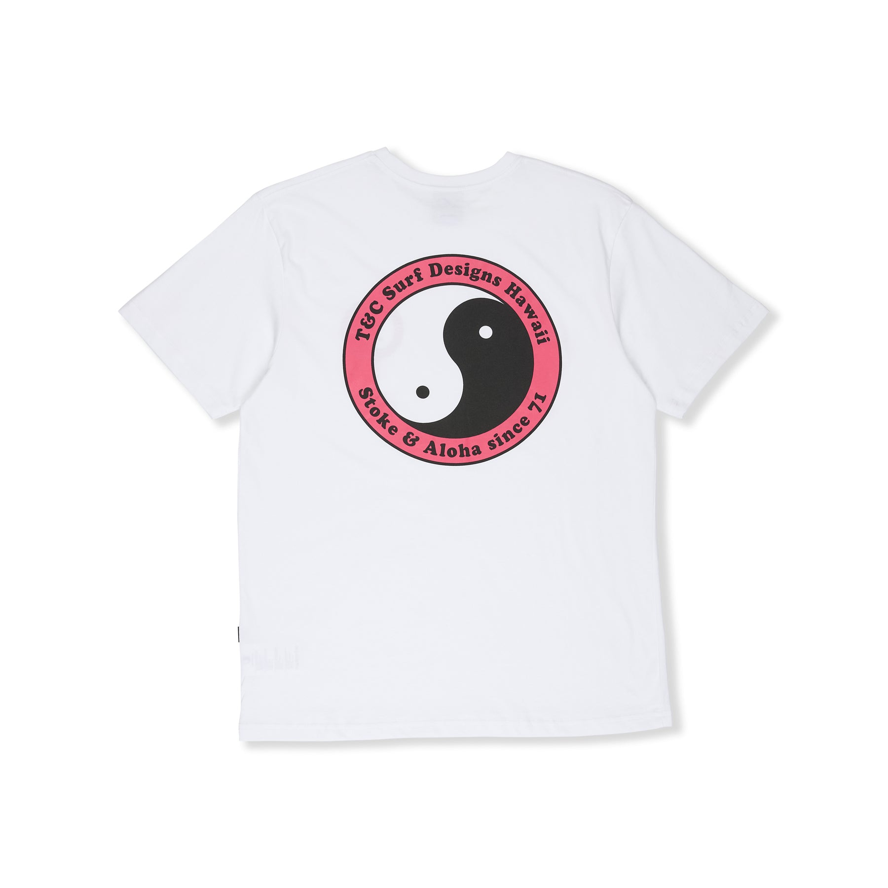 T&C Surf Designs YY 71 Logo  S/S Tee-White
