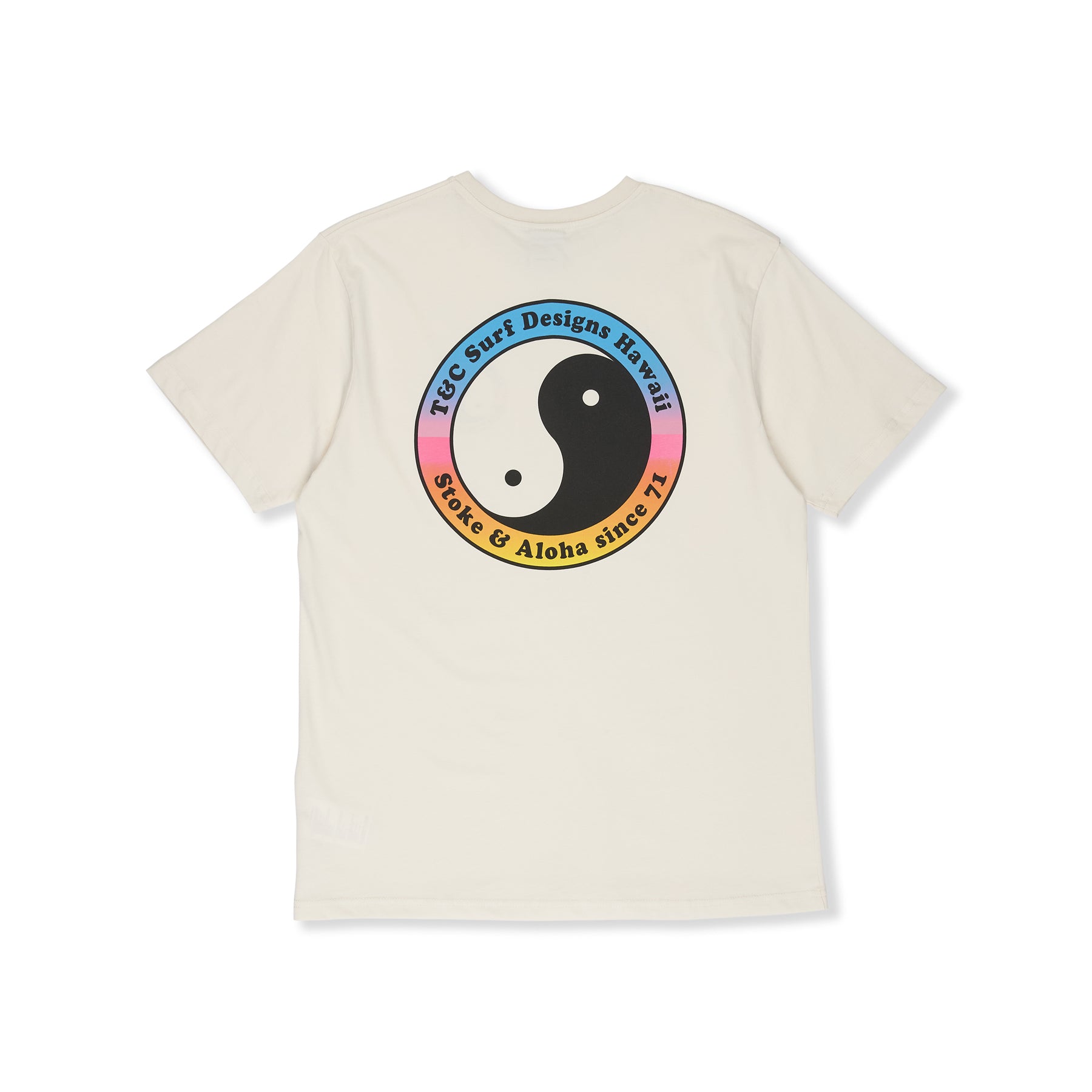 T&C Surf Designs YY 71 Logo  S/S Tee-Vintage White