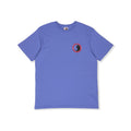 T-shirt de manga curta com logótipo YY 71 da T&C Surf Designs - Azul-mirtilo