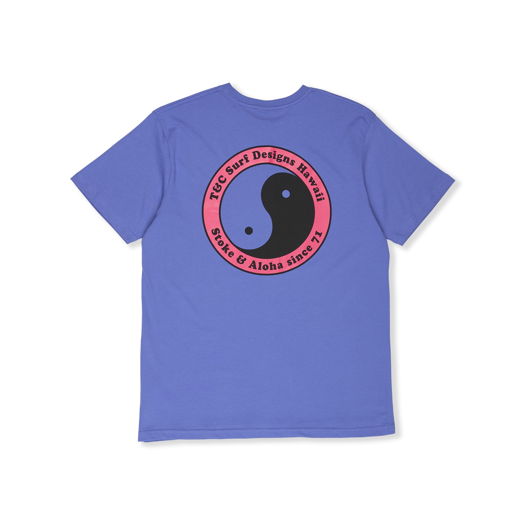 T&C Surf Designs YY 71 Logo  S/S Tee-Blueberry