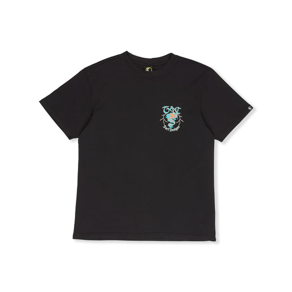 T&C Surf Designs Funco Koi S/S Tee-Fatigue Black