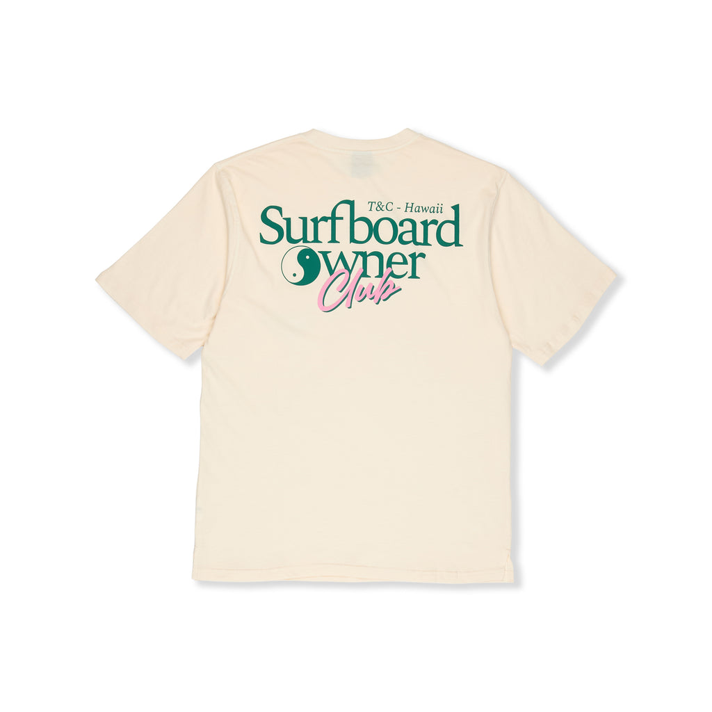 T&C Surf Designs Owner S/S Tee-Vintage White