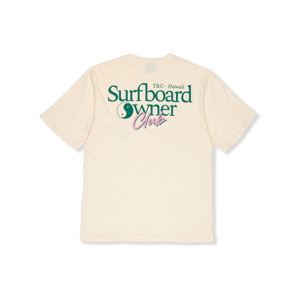 T&C Surf Designs Owner S/S Tee-Vintage White