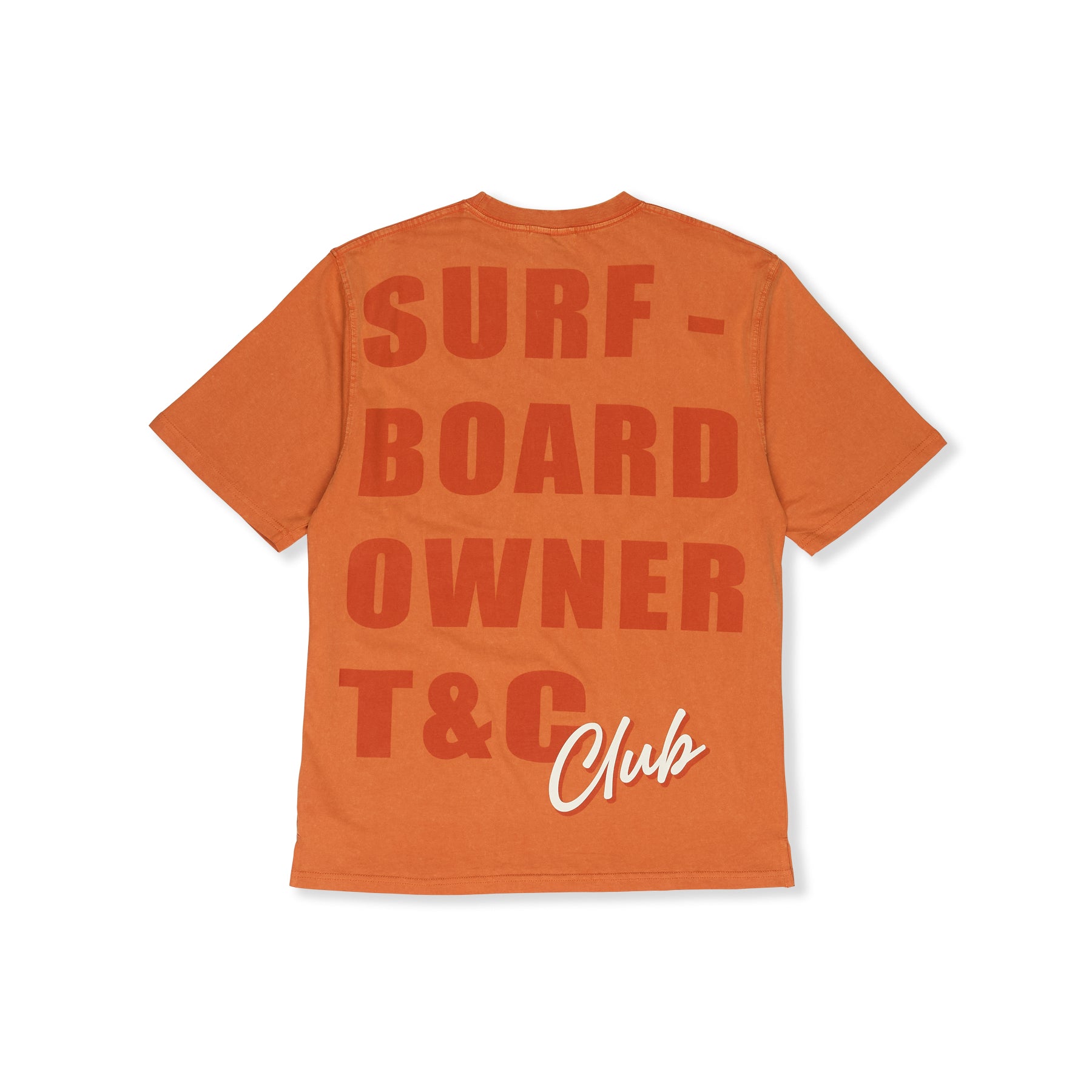 T&C Surf Designs Owner S/S Tee-Rust