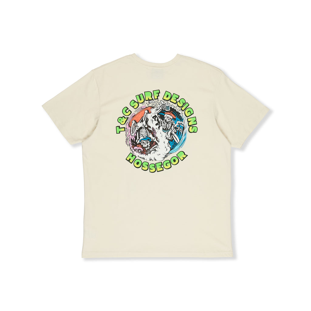 T&C Surf Designs Tortuga Destination S/S T-Shirt - Off White