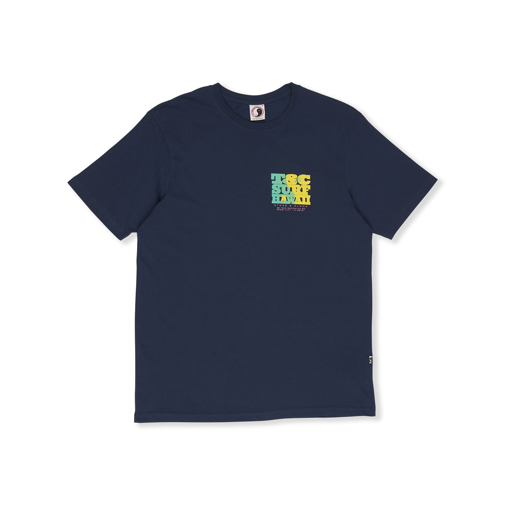 T&amp;C Surf Designs Filter S/S Tee-Dark Navy