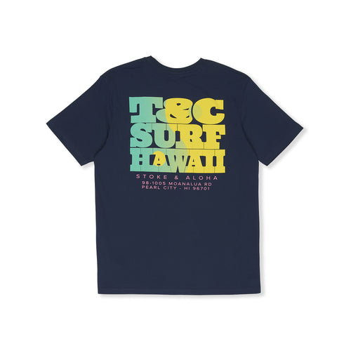 T&amp;C Surf Designs Filter S/S Tee-Dark Navy