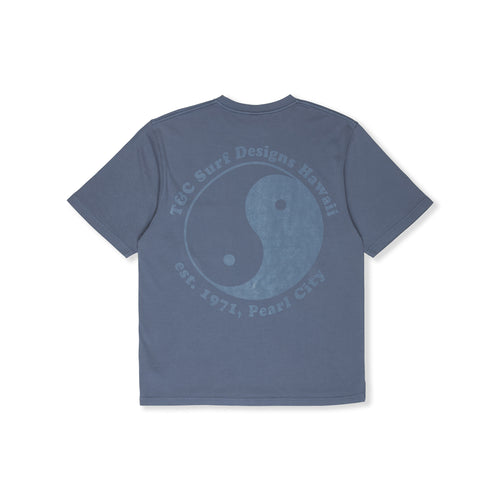 T&amp;C Surf Designs OG Mist S/S Tee-Used Navy