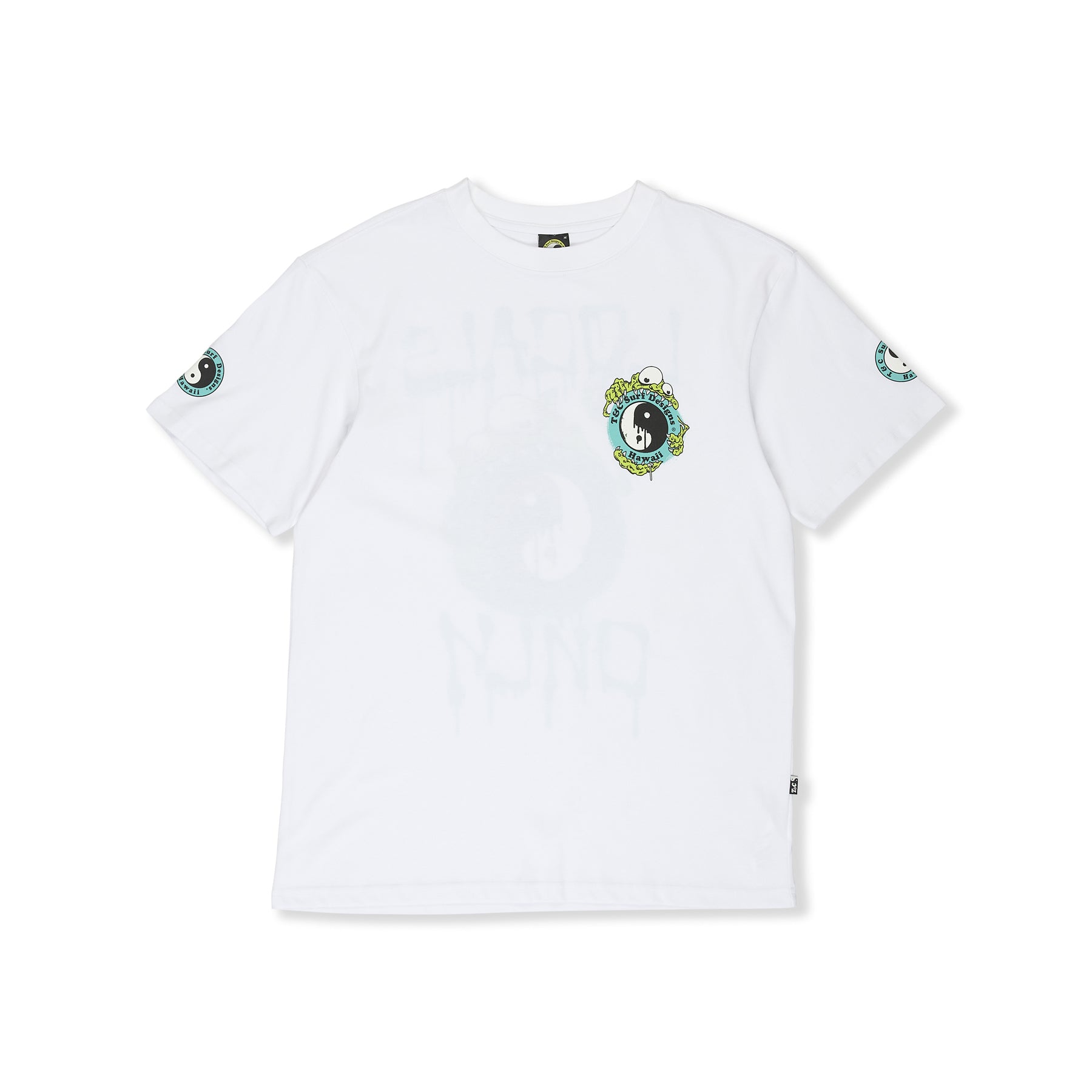T&C Surf Designs Funco YY  S/S Tee-White